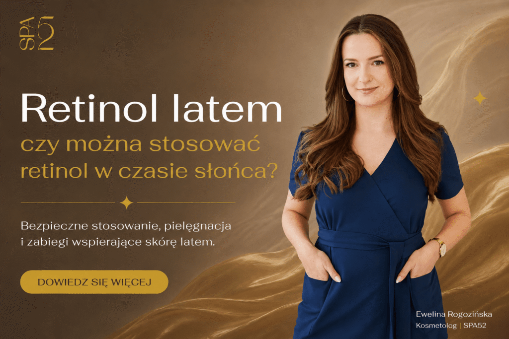 Retinol latem – czy można stosować retinol w czasie wakacji?